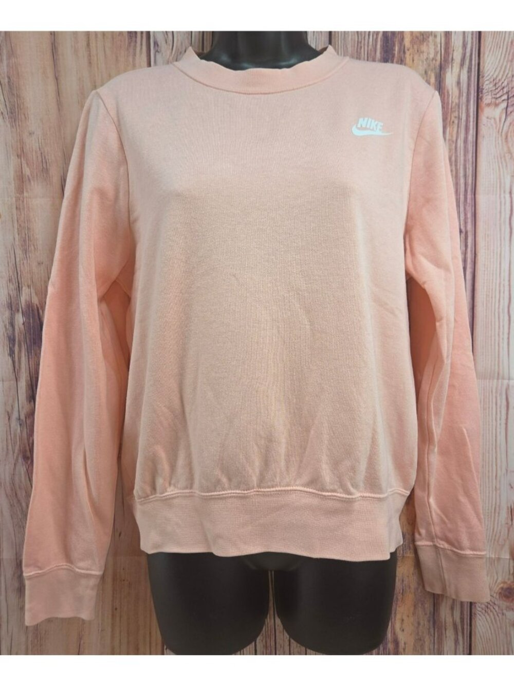 Nike Womens Peach Crewneck Sweatshirt Small Casual